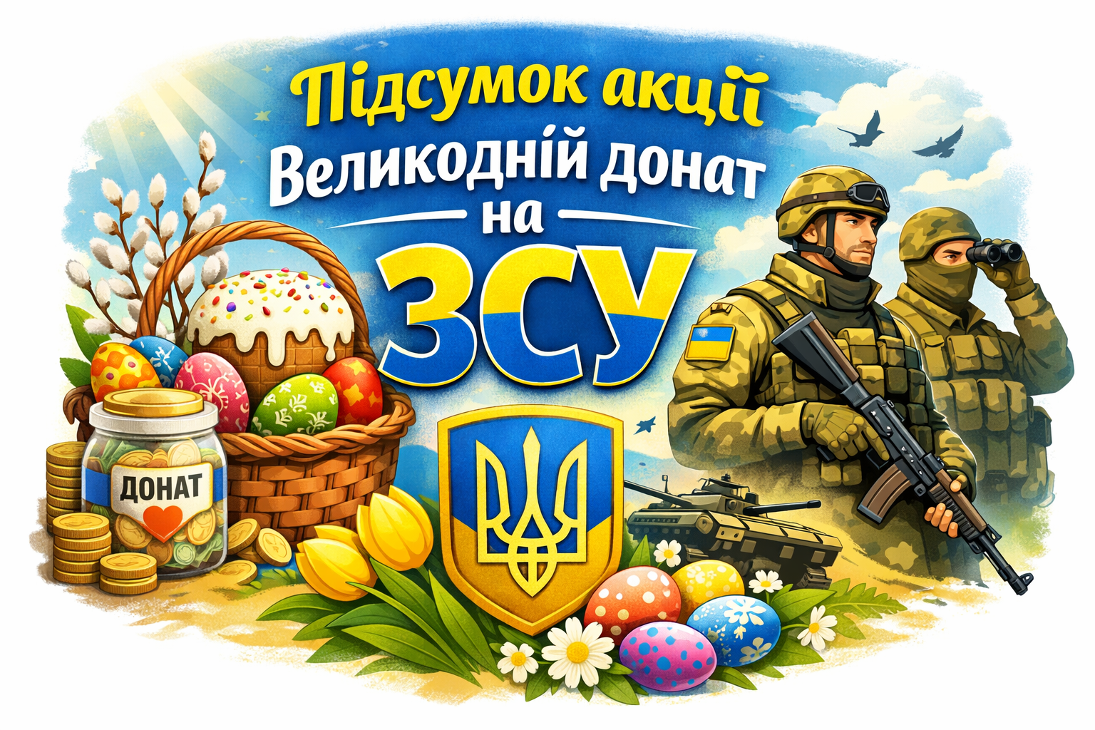 Великодній донат для ЗСУ
